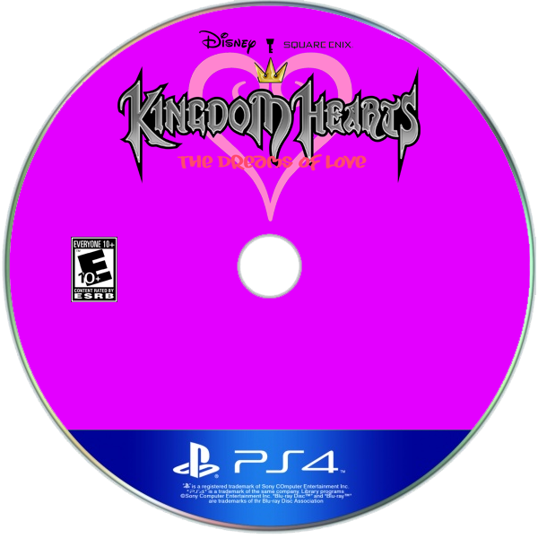 Kingdom Hearts- The Dreams Of Love - Kingdom Hearts The Dreams Of Love (600x600), Png Download