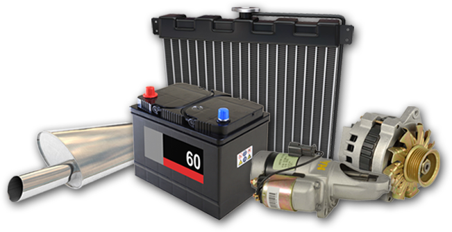 Double-arrows Different Car Parts - Holt's Radiator & Battery Services (651x334), Png Download