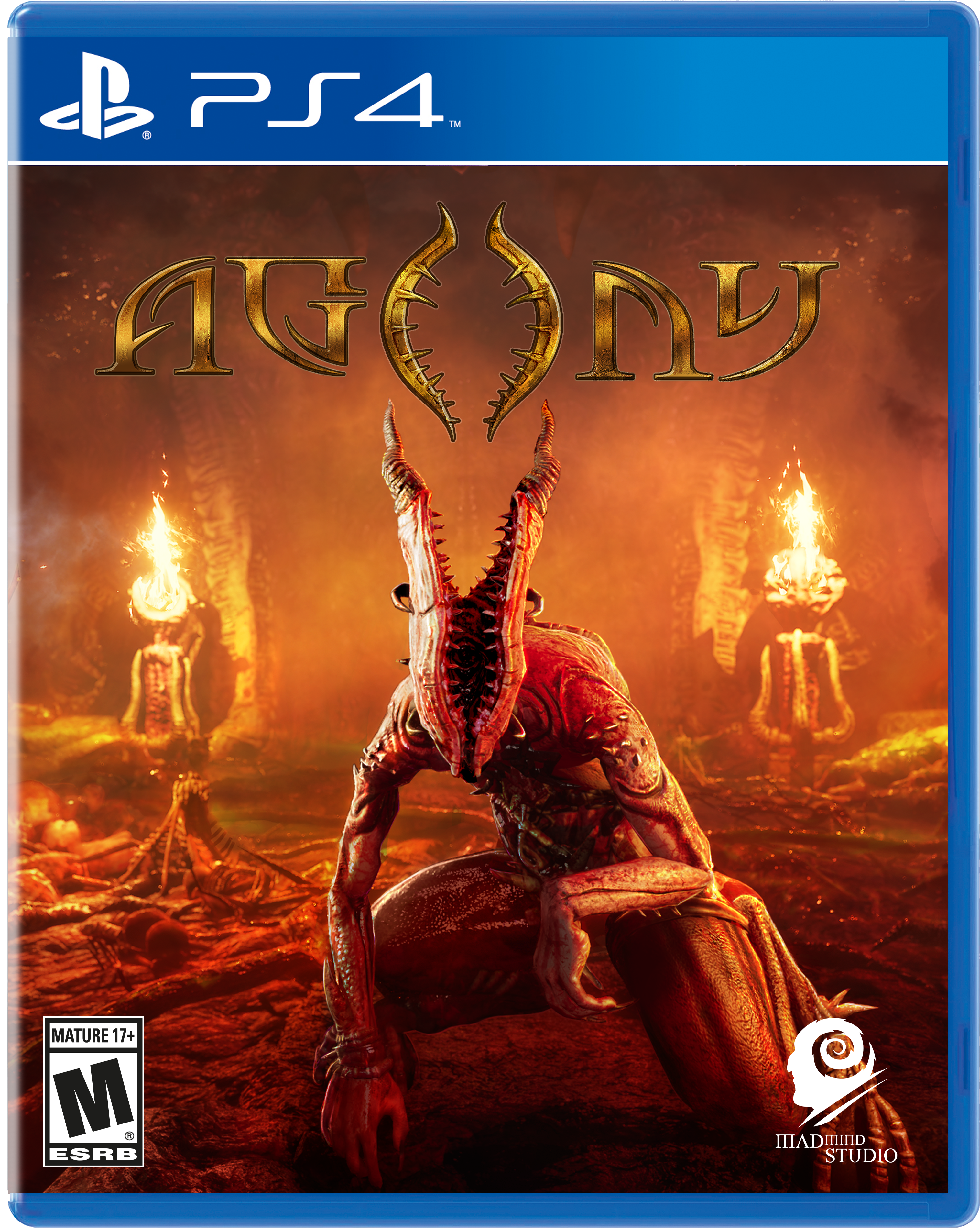 Agony, Maximum Games, Playstation 4, (3508x4167), Png Download
