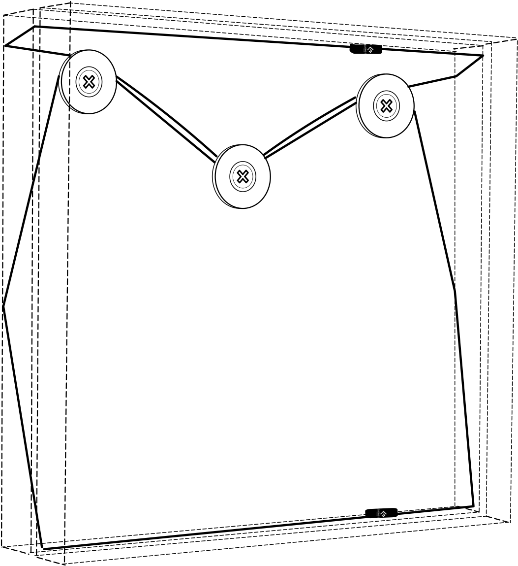 Playstation 4 - Playstation Ps4 Pro Floatinggrip Vægbeslag - Hvid (1200x1200), Png Download