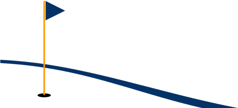 Golf-hole - Golf (798x382), Png Download