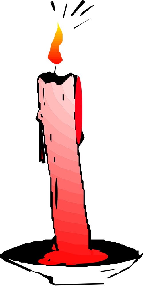 Candle, Wax, Burn, Flame, Heat, Energy, Light, Red - Heat Energy Light Energy (320x640), Png Download