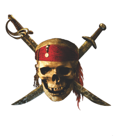 Pirate Png - Pirate Of Caribbean Skull (450x450), Png Download