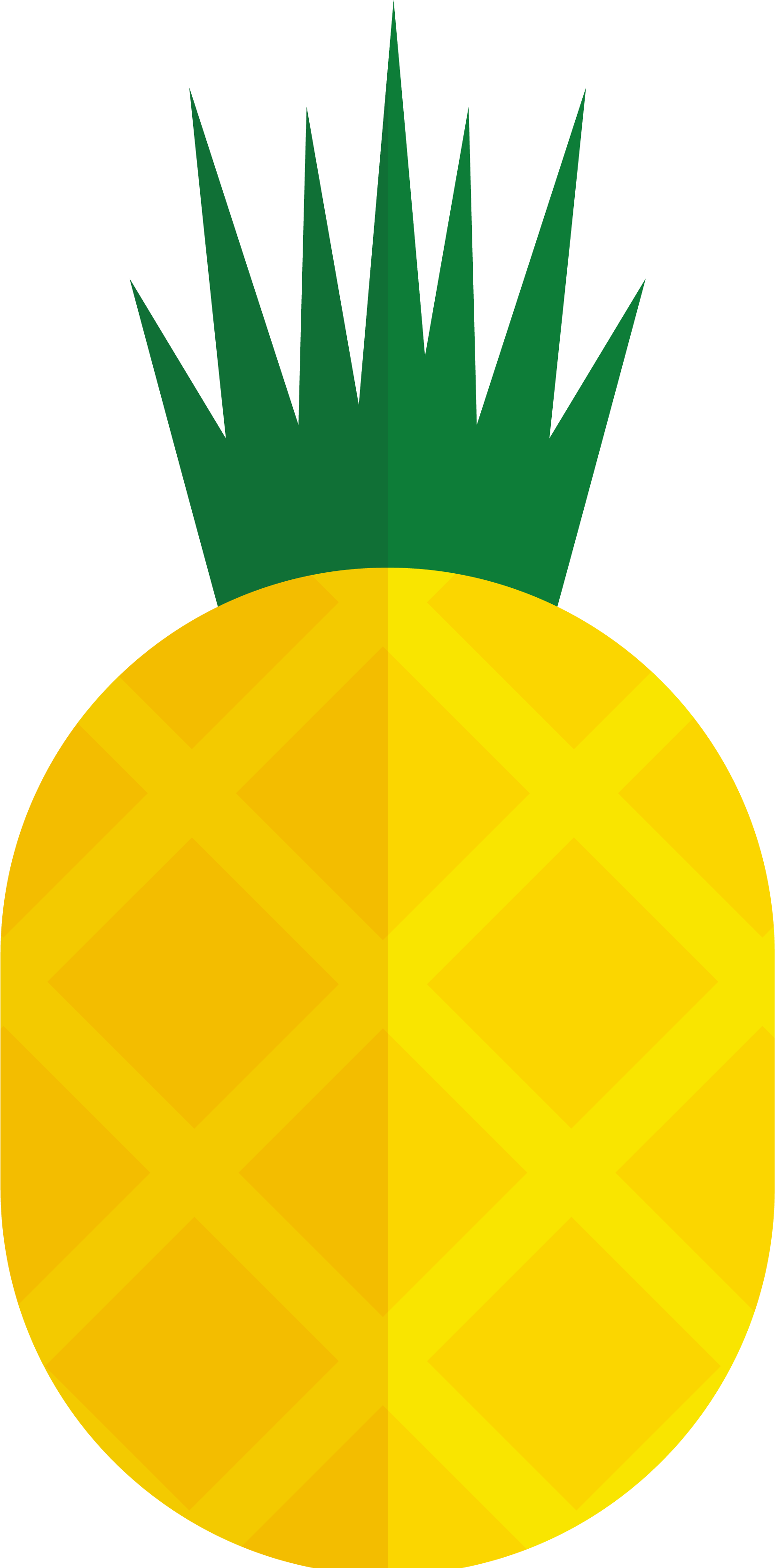 Collection Of Free Pineapple Vector Leaf - Pineapple (2730x3336), Png Download