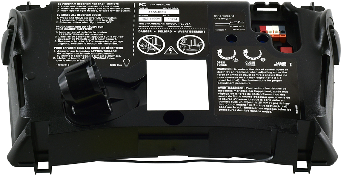 041a5483c 390mhz Receiver Logic Board - Garage Door Opener Logic Board - 41as050r2 (1240x1240), Png Download