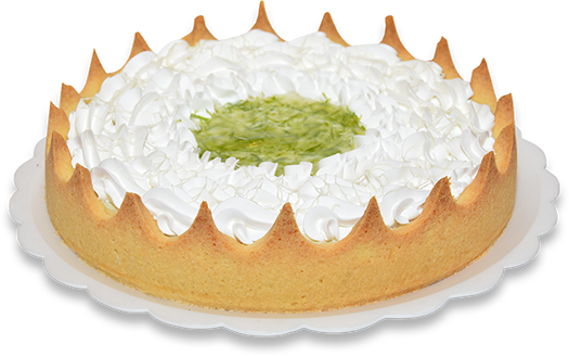 Massa Cascão, Recheio De Creme De Limão E Cobertura - Torta De Limao Png (525x328), Png Download