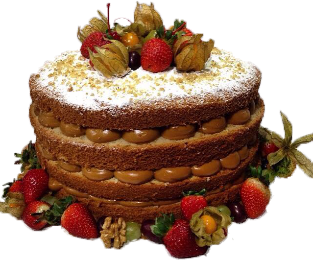 Fruit Cake (639x531), Png Download