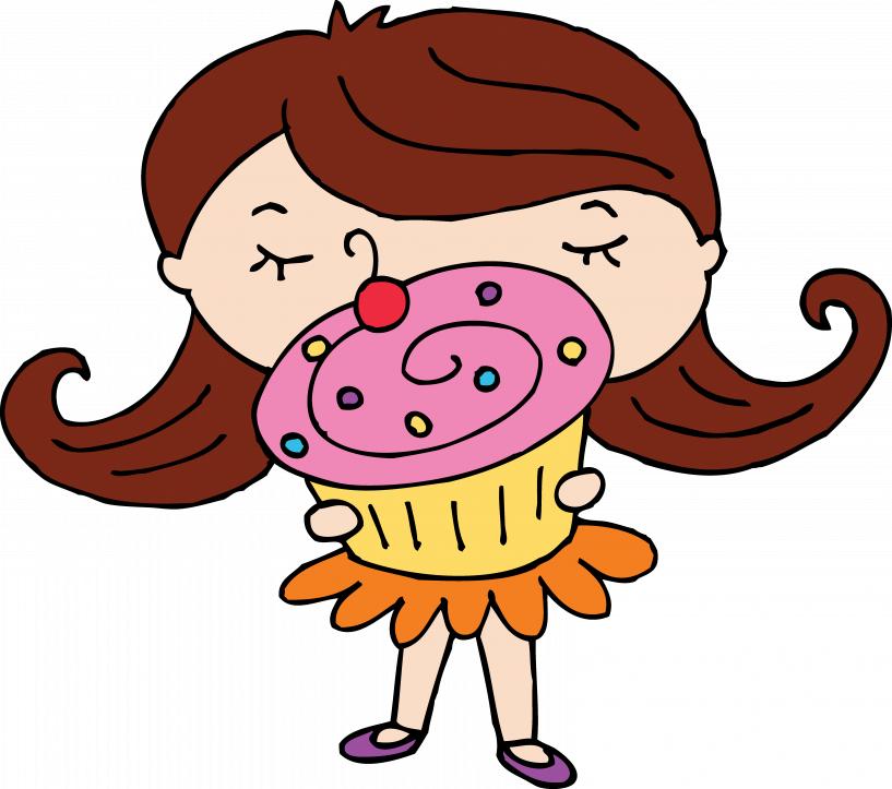 Baking Cupcakes Clip Art (817x723), Png Download