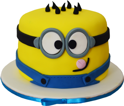 Pesquisa Do Google - Bolo De Aniversário Minions (400x400), Png Download