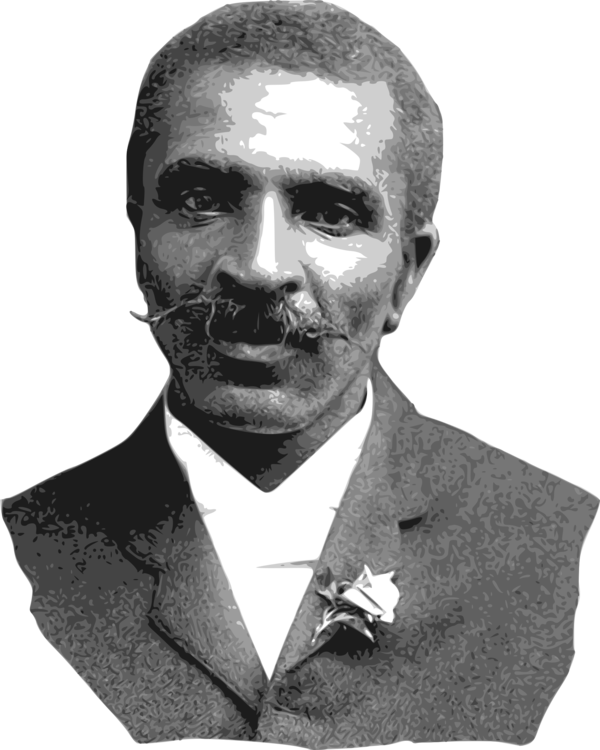 The George Washington Carver Museum Tuskegee Drawing - George Washington Carver No Background (600x750), Png Download