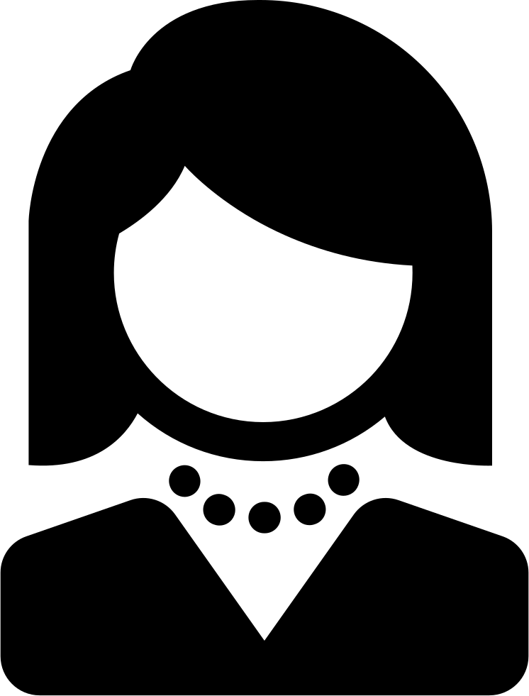 Png File - Woman Icon Vector Png (746x981), Png Download