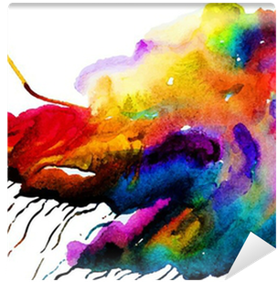 Vector Watercolor Colorful Cloud Wall Mural • Pixers® - Euclidean Vector (400x400), Png Download