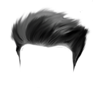 Hair Png, Cb Edits Hair Png, Rk Editing - Hairstyle Png For Picsart (320x355), Png Download