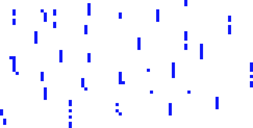 Rain - Rain Pixel Art Png (810x410), Png Download