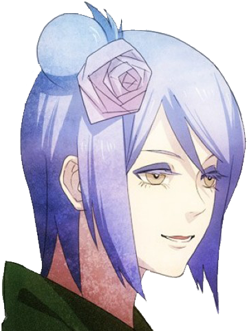 Konan Render 2 By Kuro Vs Shiro Naruto Shippuden, Boruto, - Konan Akatsuki Fan Art (373x490), Png Download