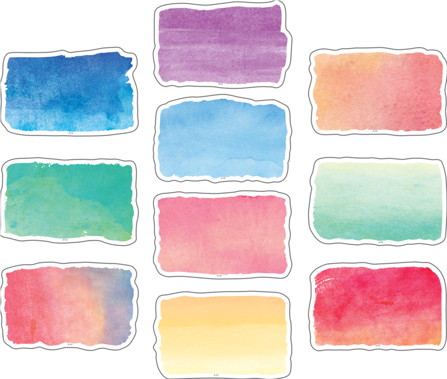 Tcr8972 Watercolor Accents Image - Watercolor Painting (900x900), Png Download