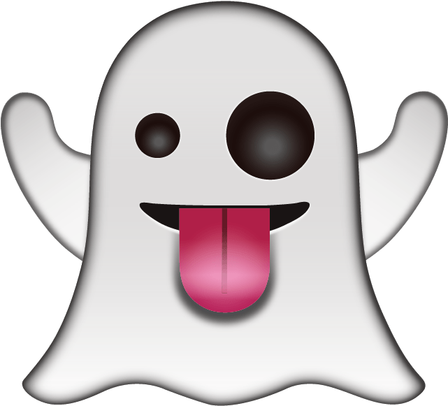 Ghost Png Photos - Emoji Fantasma De Whatsapp (640x640), Png Download