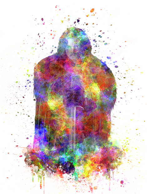 Click And Drag To Re-position The Image, If Desired - Watercolor Painting (524x700), Png Download