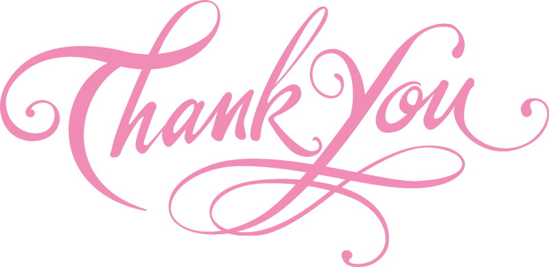 Pink Thank You Png - Thank You For Coming Png (800x390), Png Download