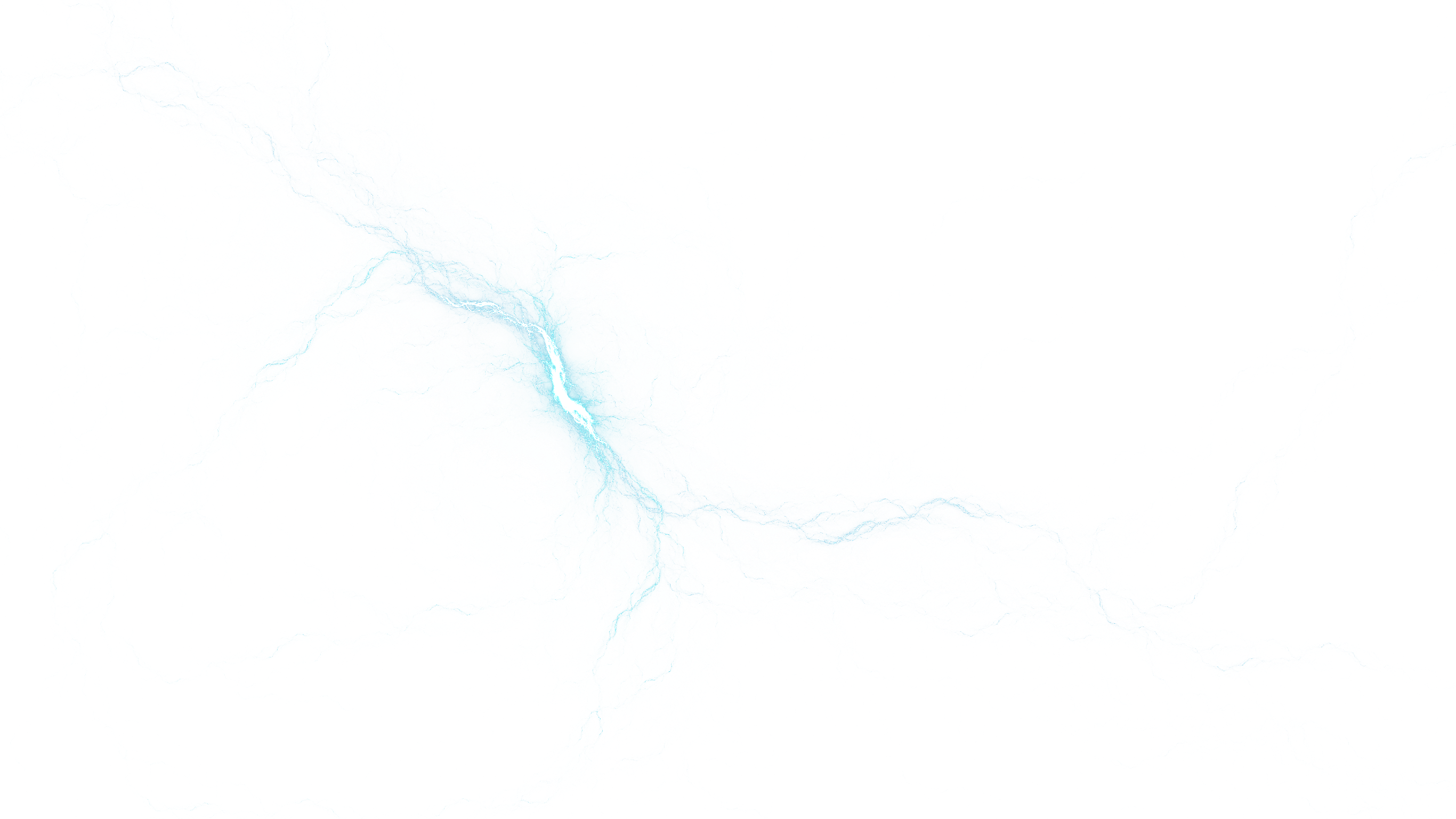 Lightning Png - Sketch (2732x1536), Png Download