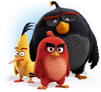 Angry Birds Movie Group - Angry Birds Movie (400x400), Png Download