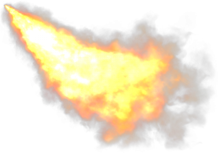 Realistic Fire Clipart (700x525), Png Download