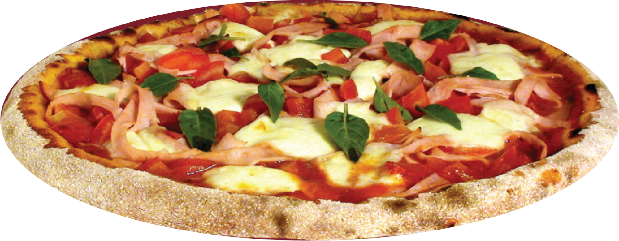 Pizza Png - Italian Pizza Png (2000x779), Png Download