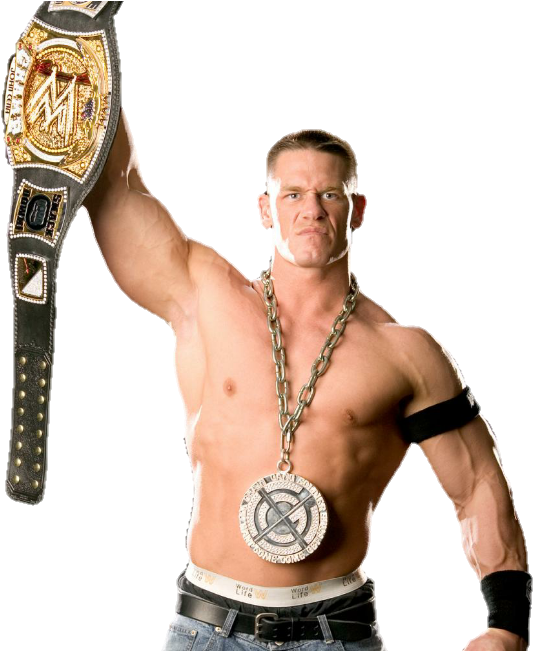 Wwe 50 John Cena Best Hd Wallpapers Pictures - Wwe John Cena Wwe Champion Png (554x650), Png Download