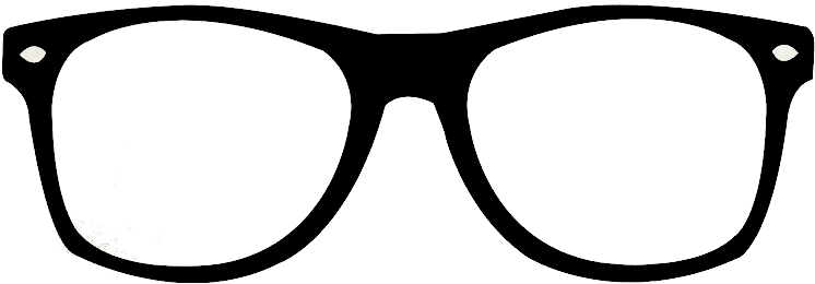 Vector Black And White Glasses Png Images Free Download Hipster Glasses Png Full Size Png Download Seekpng