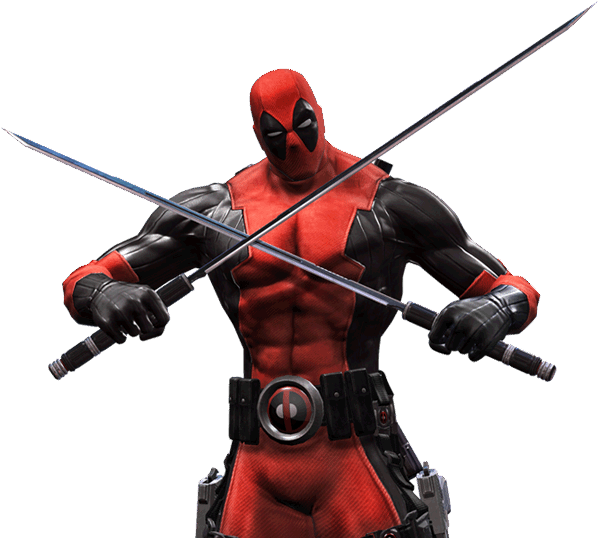 Deadpool Png Free Download - Deadpool Png (613x545), Png Download