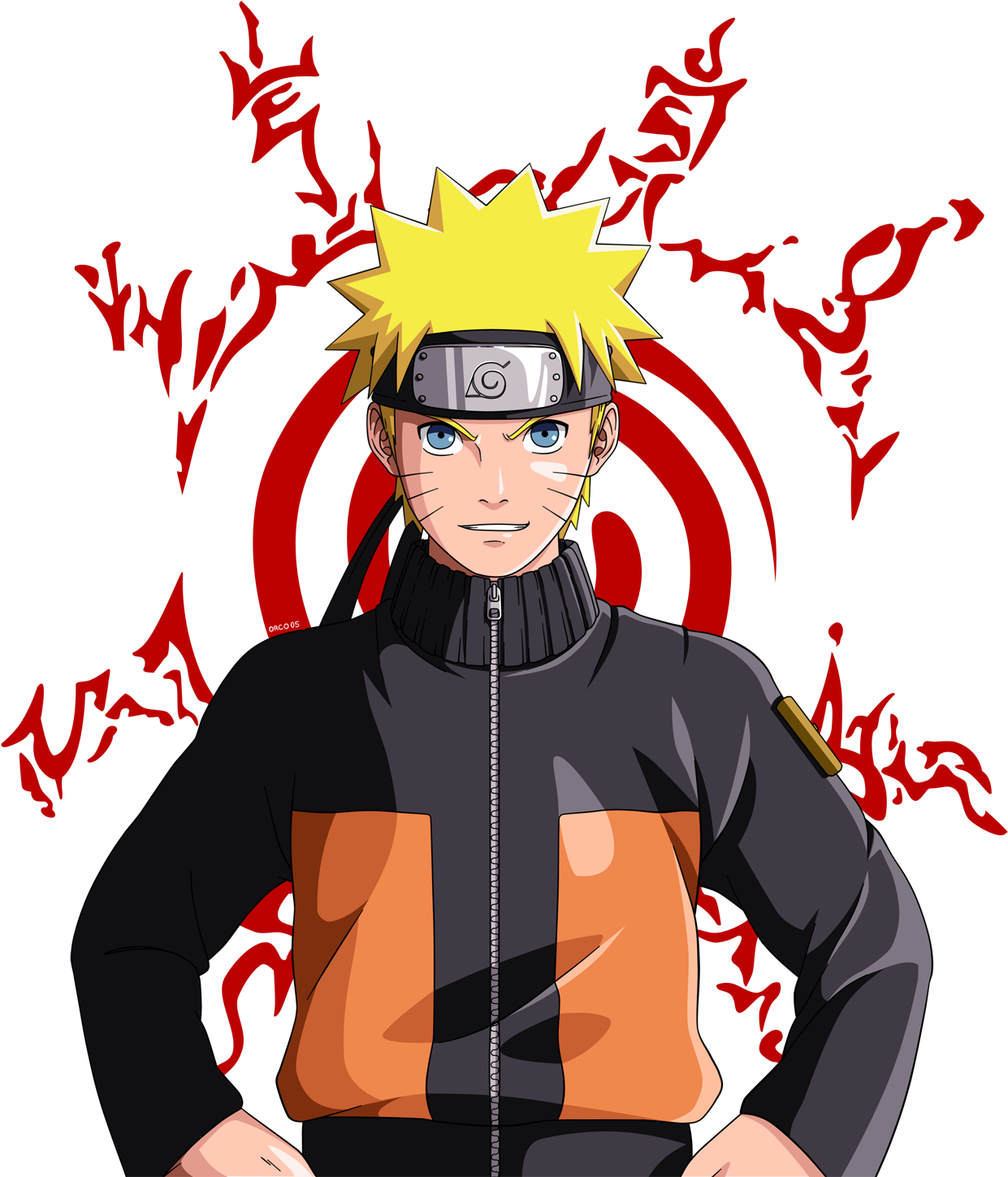 After Seeing All These Fusion Post, I Present Minato/kushina - Estampa Naruto (837x954), Png Download