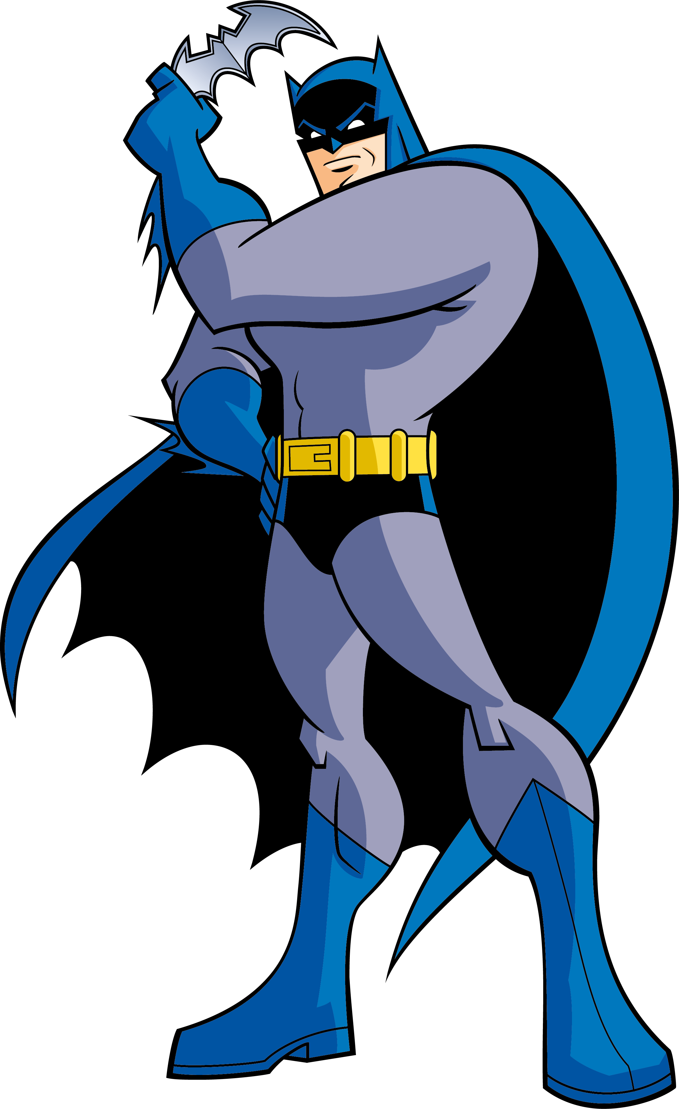 Batman Transparent Png - Batman The Brave Andthe Bold (2335x3811), Png Download