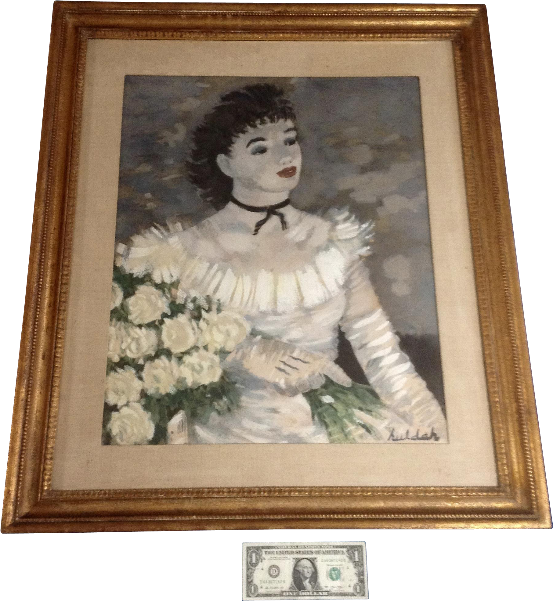 Huldah Cherry Jeffe Gouache Watercolor Enhanced Serigraph - Gouache (1969x1969), Png Download