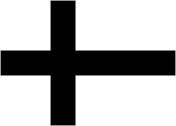 Nordic-scandinavian Cross - Cross Png (564x404), Png Download