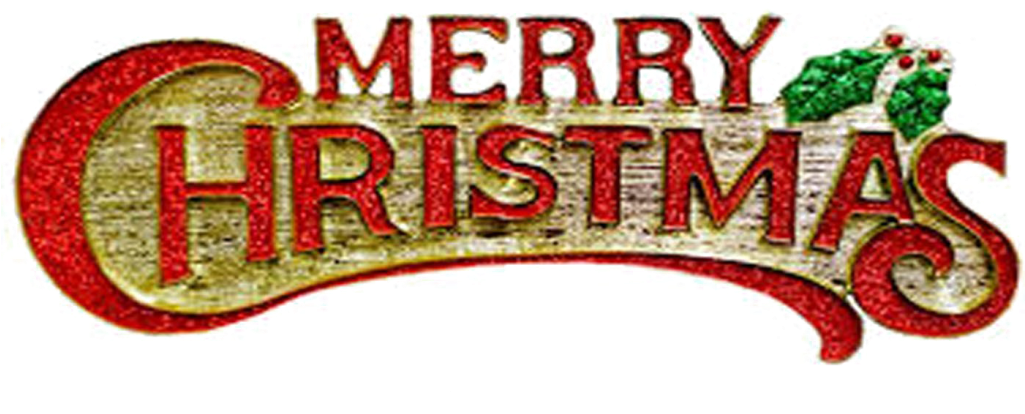 Merry Christmas Free Png Image - Happy Christmas Text Png (1024x562), Png Download