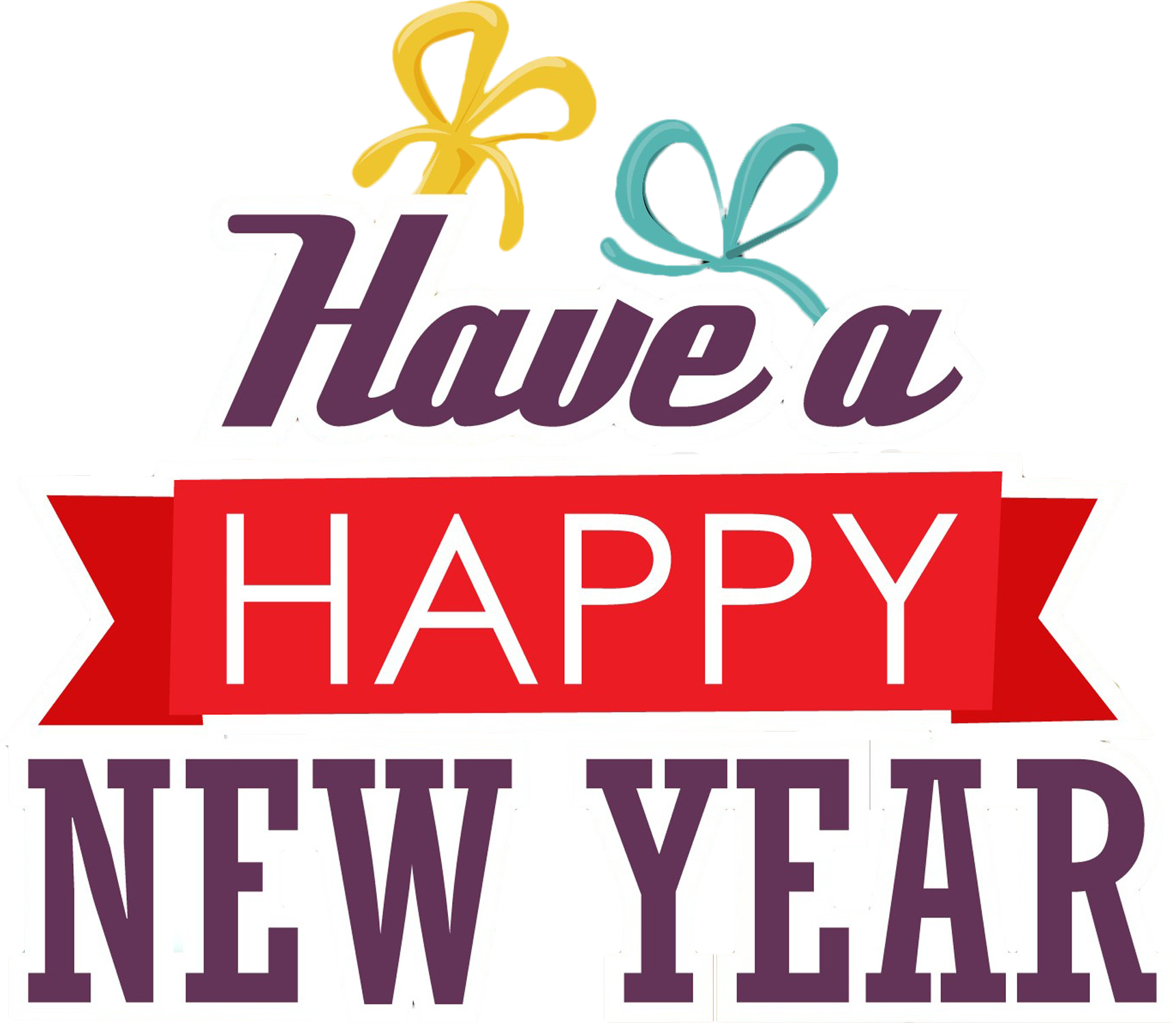 Have A Happy New Year Throw Blanket (1722x1500), Png Download