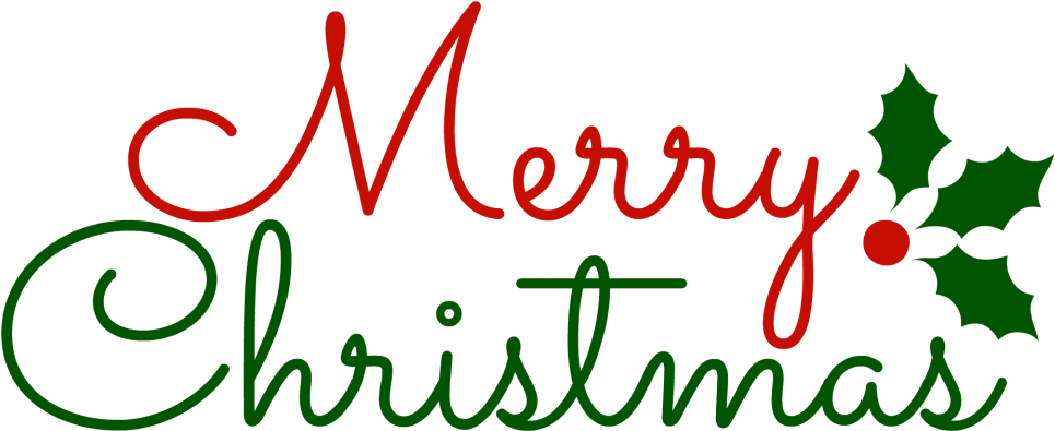 Merry Christmas (1000x422), Png Download