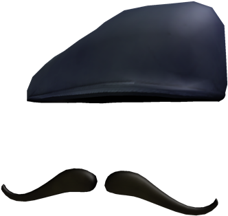 Beret With Mustache - Beret And Mustache (420x420), Png Download