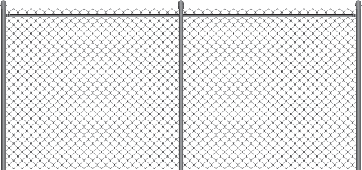 Mesh Fence Png - Fence Transparent Png (524x246), Png Download