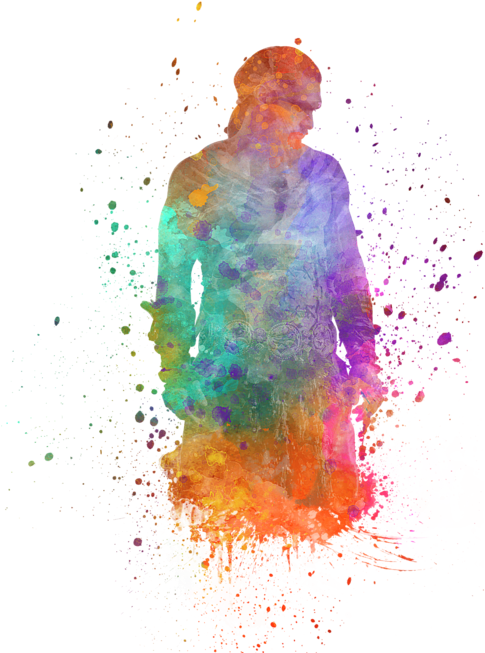 Click And Drag To Re-position The Image, If Desired - Watercolor Painting (525x700), Png Download