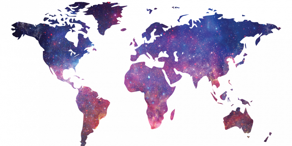 Why Apac Should Look To Europe, Not The Us, For Programmatic - Galaxy Map Of The World (940x470), Png Download
