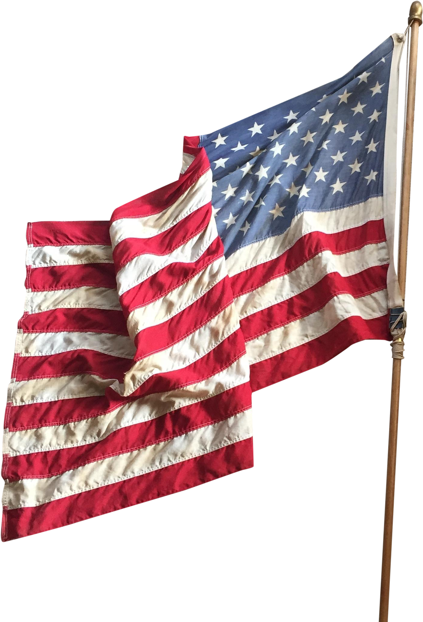 Vintage American Flag Png (2338x2339), Png Download