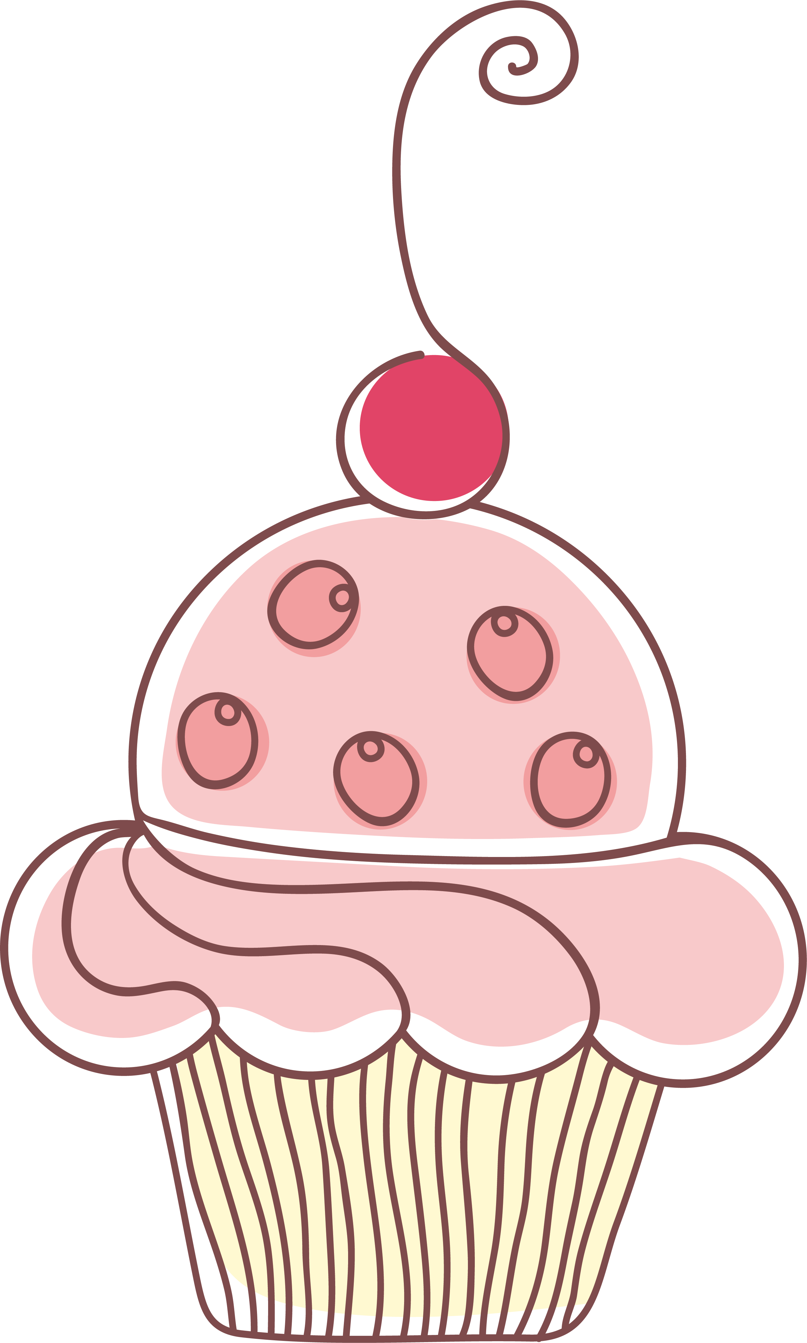 Image Freeuse Library Birthday Ice Cream Chocolate - Cute Cake Pictures Cartoon (2694x4482), Png Download