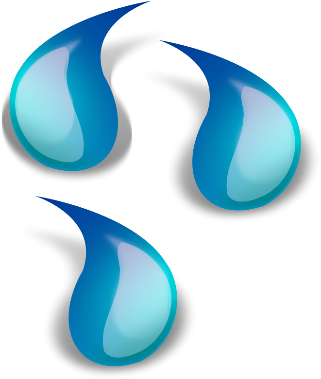 Water Drops - Water Droplets Clip Art (699x800), Png Download