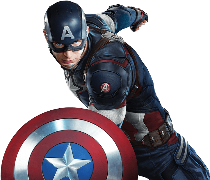 Captain America Close Up - Captain America Png (762x623), Png Download
