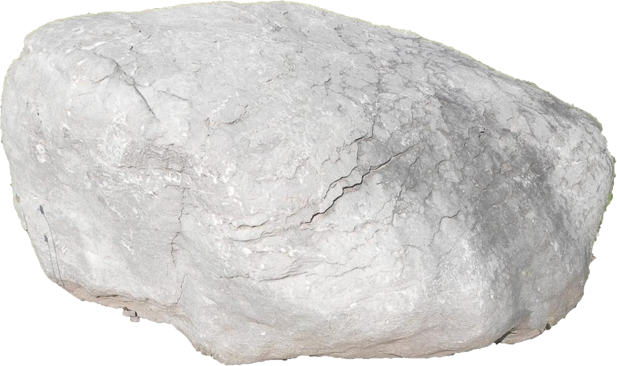 Stones And Rocks Png Image - White Rock Png (1224x727), Png Download