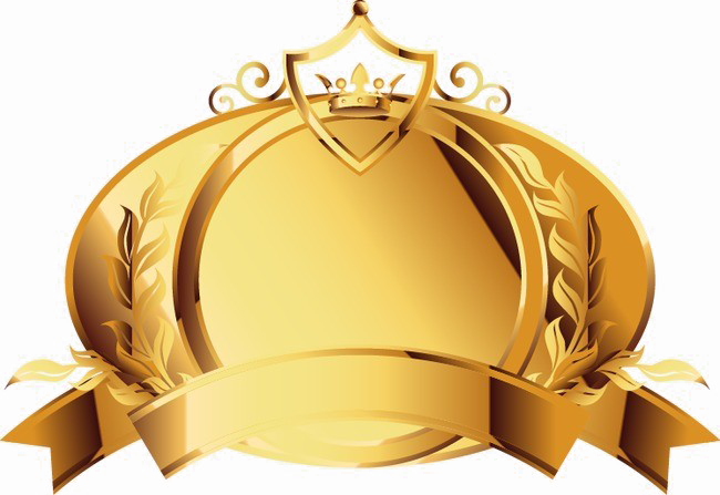 Golden Crown Png High Quality Image - Golden Crown Png (650x447), Png Download