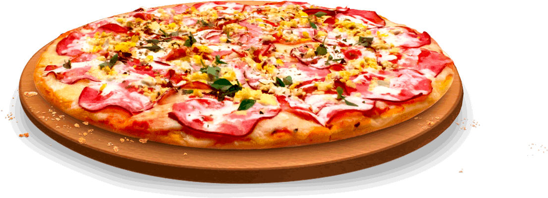 Pizza Download Transparent Png Image - Pizza A Moda Png (1106x414), Png Download