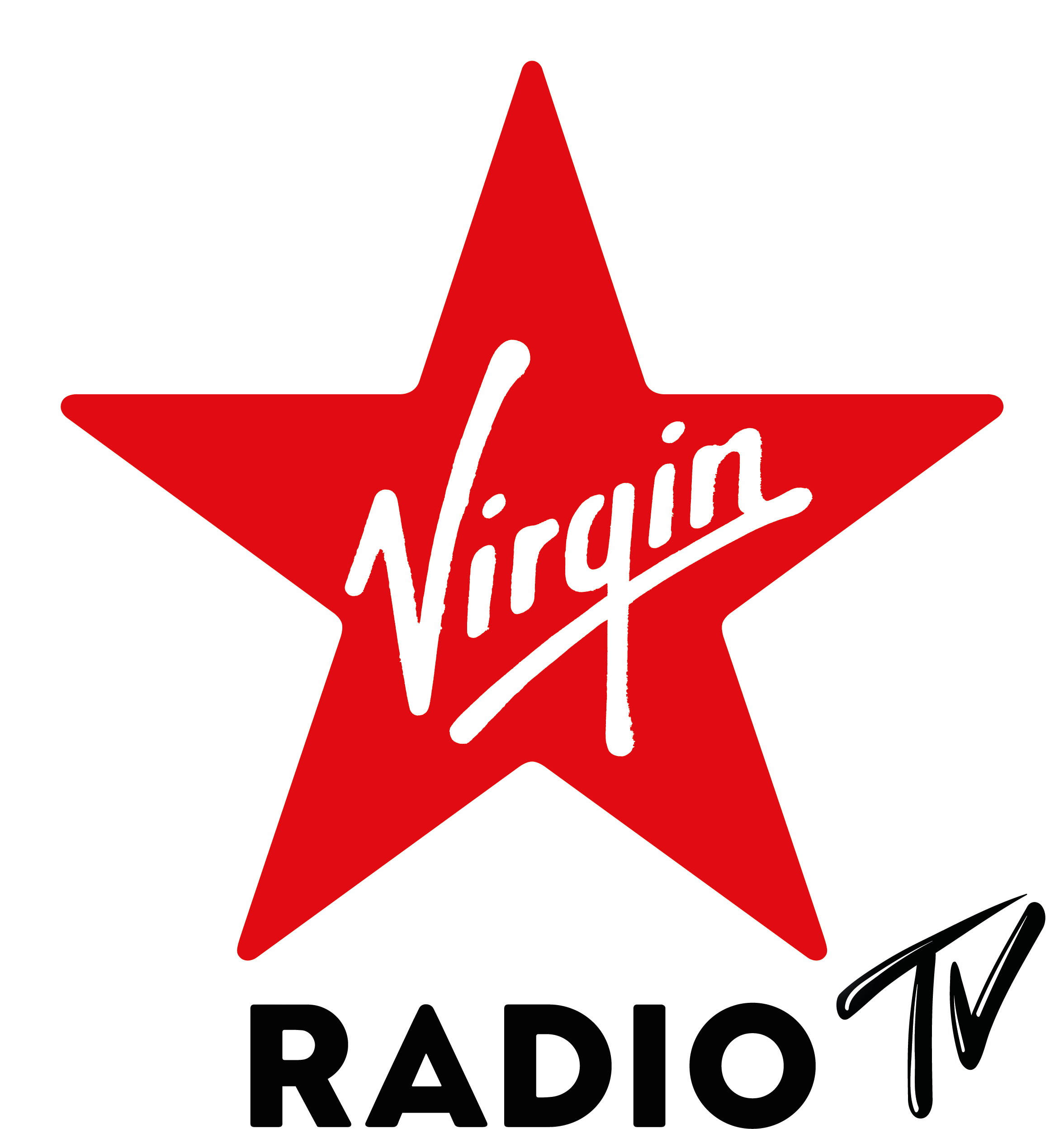 Logo Virgin Radio Tv - Virgin Radio Romania Logo (2353x2497), Png Download