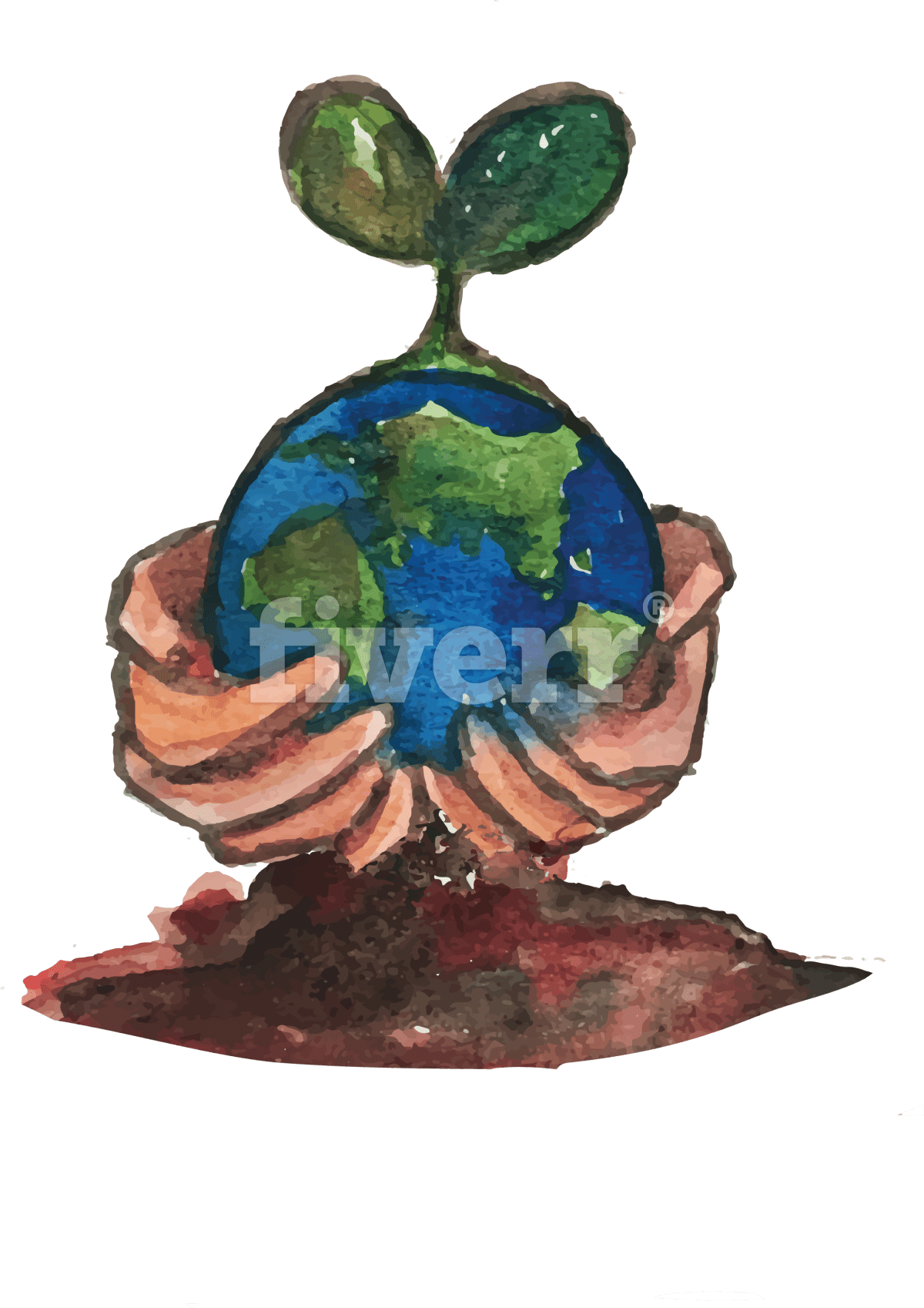 Clip Art Transparent Library Create A Design By Zyrathesp - Watercolor Painting (1200x1698), Png Download